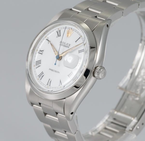 Rolex Oysterdate Precision Steel Ref: 6494