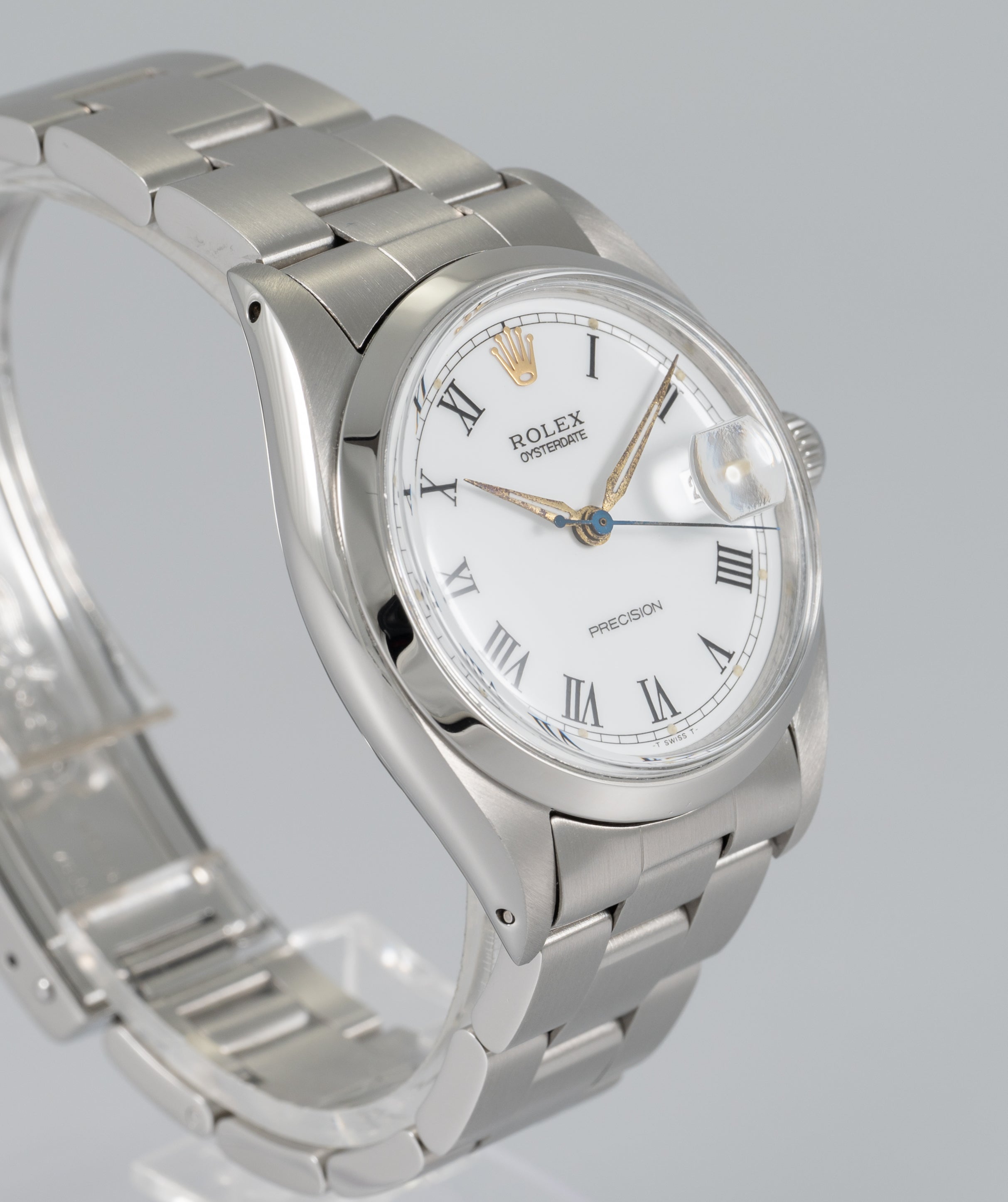 Rolex Oysterdate Precision Steel Ref: 6494