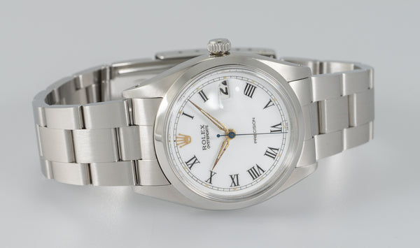 Rolex Oysterdate Precision Steel Ref: 6494