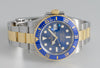 Rolex Submariner Steel and Yellow Gold 18k "Bluesy" Ceramic Bezel Ref: 116613LB