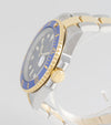 Rolex Submariner Steel and Yellow Gold 18k "Bluesy" Ceramic Bezel Ref: 116613LB