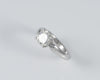 Anillo en oro blanco 18k con diamante 1.40 ct