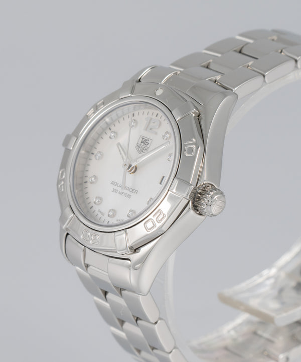 Tag Heuer Aquaracer Diamonds MOP Dial Ref: WAF1415