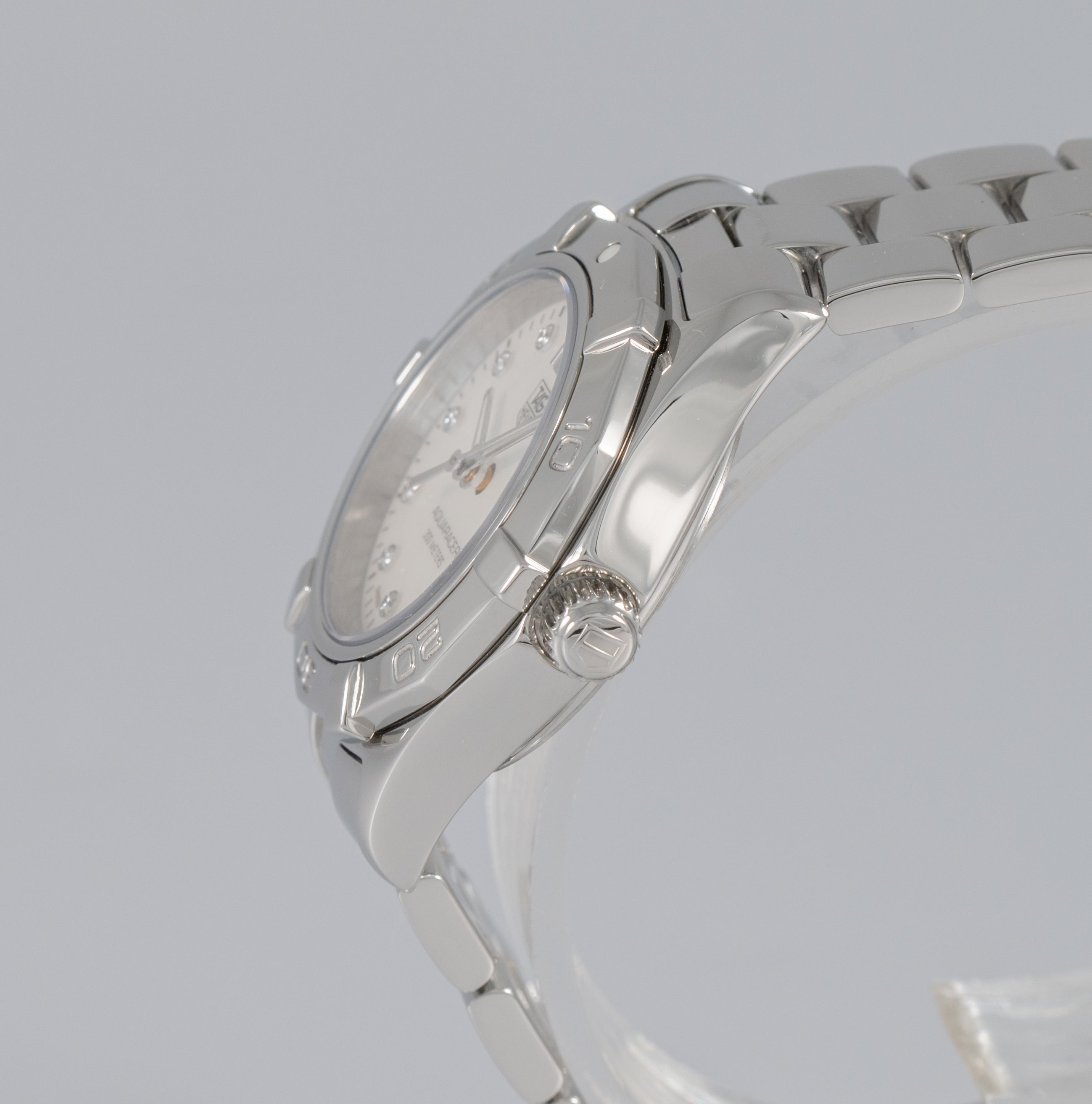 Tag Heuer Aquaracer Diamonds MOP Dial Ref: WAF1415