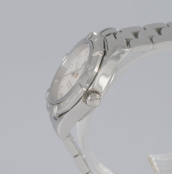 Tag Heuer Aquaracer Diamonds MOP Dial Ref: WAF1415
