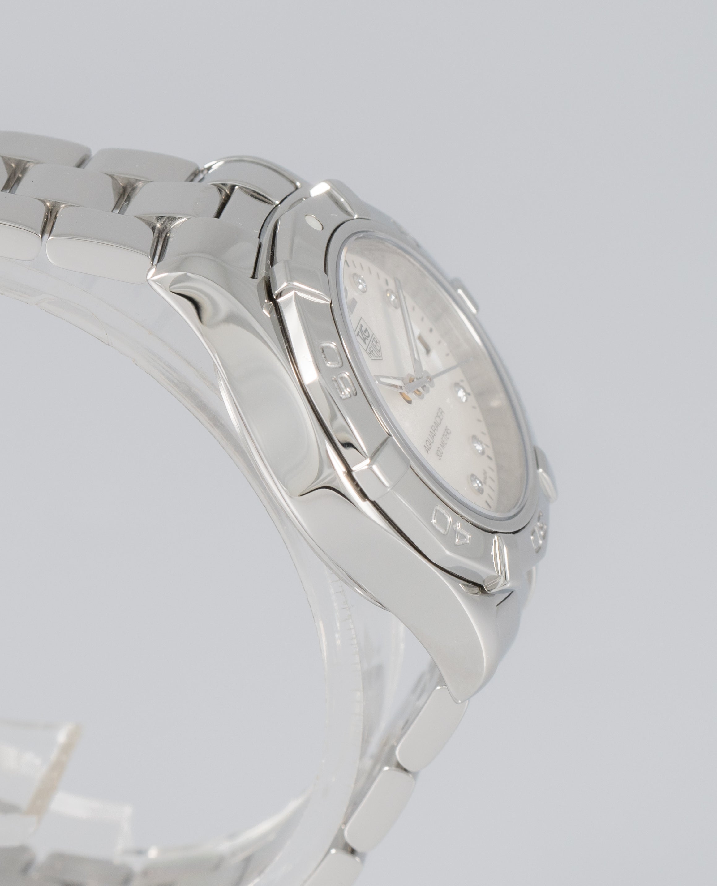 Tag Heuer Aquaracer Diamonds MOP Dial Ref: WAF1415