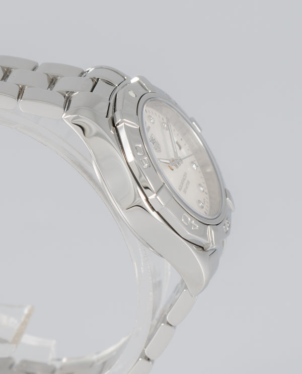 Tag Heuer Aquaracer Diamonds MOP Dial Ref: WAF1415