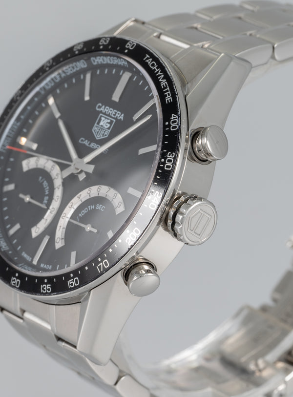 Tag Heuer Carrera Calibre S Quartz Chronograph Ref: CV7A12.BA0795
