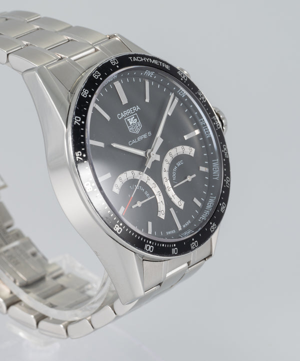 Tag Heuer Carrera Calibre S Quartz Chronograph Ref: CV7A12.BA0795