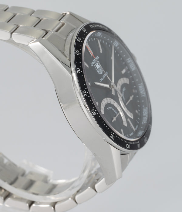 Tag Heuer Carrera Calibre S Quartz Chronograph Ref: CV7A12.BA0795