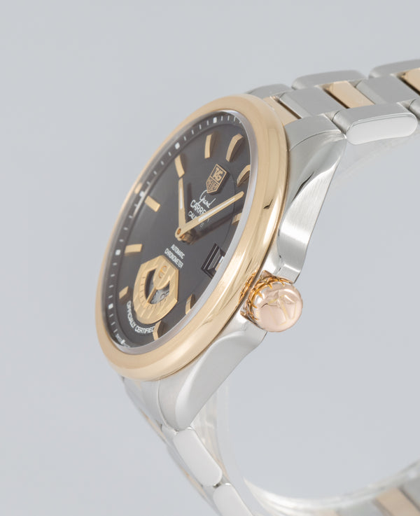 Tag Heuer Grand Carrera Calibre 6 Automatic Steel and Yellow Gold Ref: WAV515A.BD0903