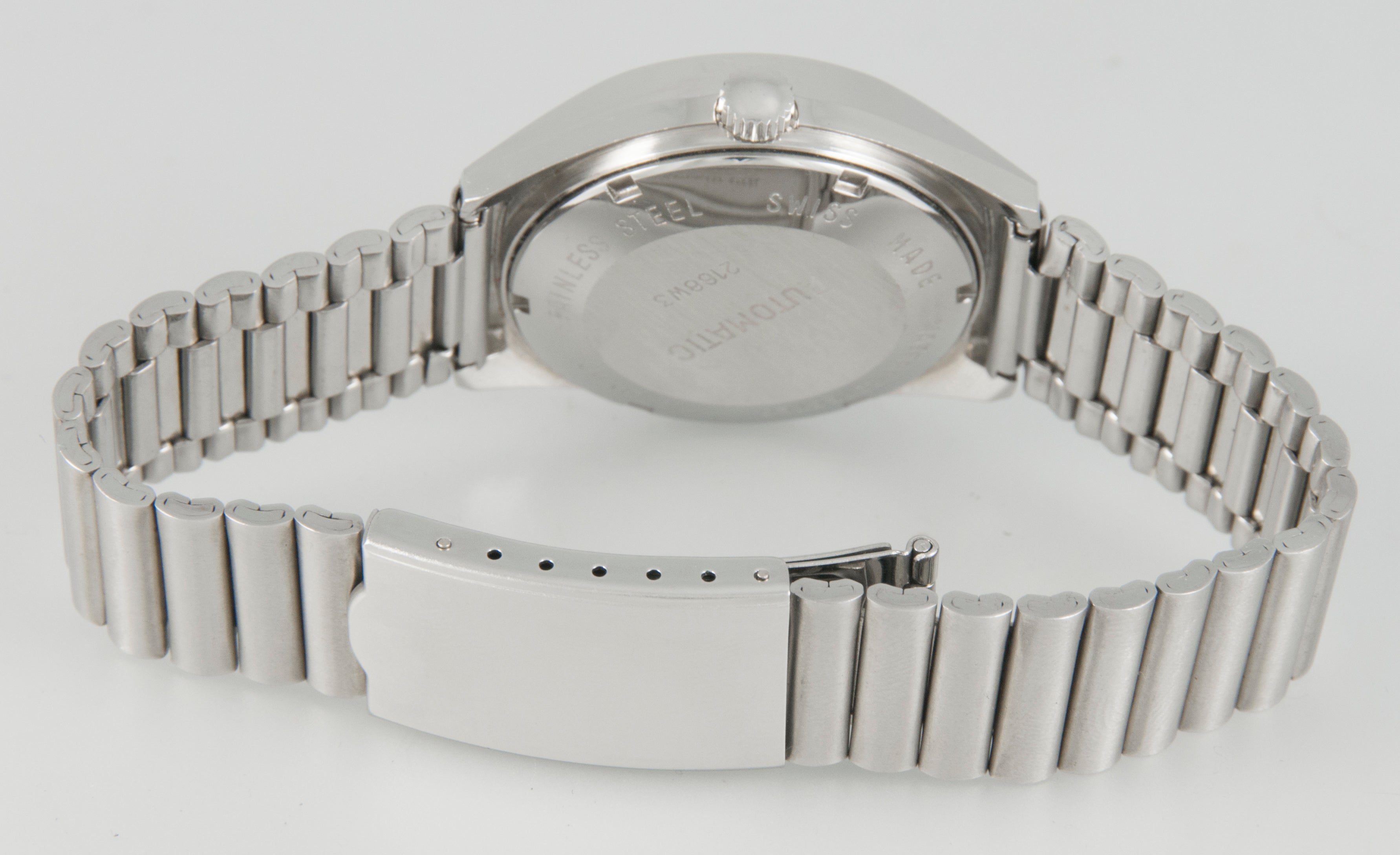 Titan Vintage Automatic TP 073 Day Date Steel Ref: 2168W3