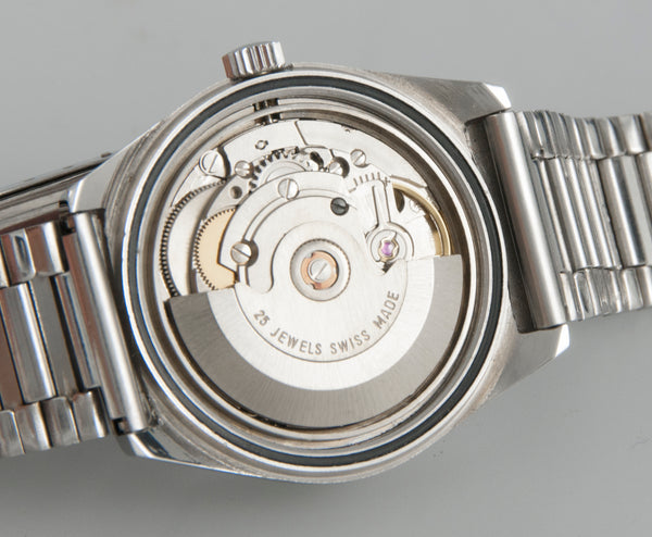 Titan Vintage Automatic TP 073 Day Date Steel Ref: 2168W3