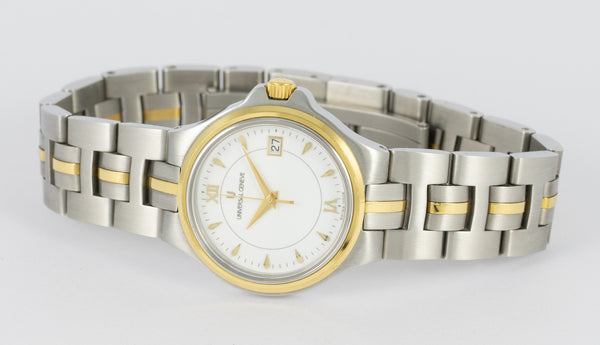 Universal Geneve Ladies Steel and 18k Gold Quartz Ref: 244.820