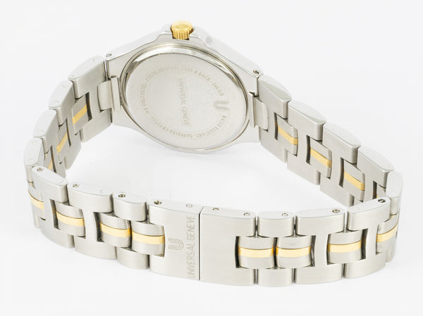 Universal Geneve Ladies Steel and 18k Gold Quartz Ref: 244.820