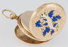 Unknown Pocket Watch Yellow Gold 18k Enamel