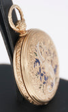 Unknown Pocket Watch Yellow Gold 18k Enamel
