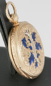 Unknown Pocket Watch Yellow Gold 18k Enamel