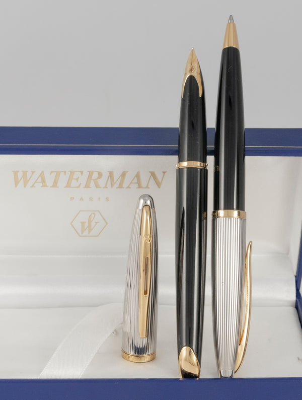 Waterman Fountain pen and Rollerball pen Nib 750 18k Gold