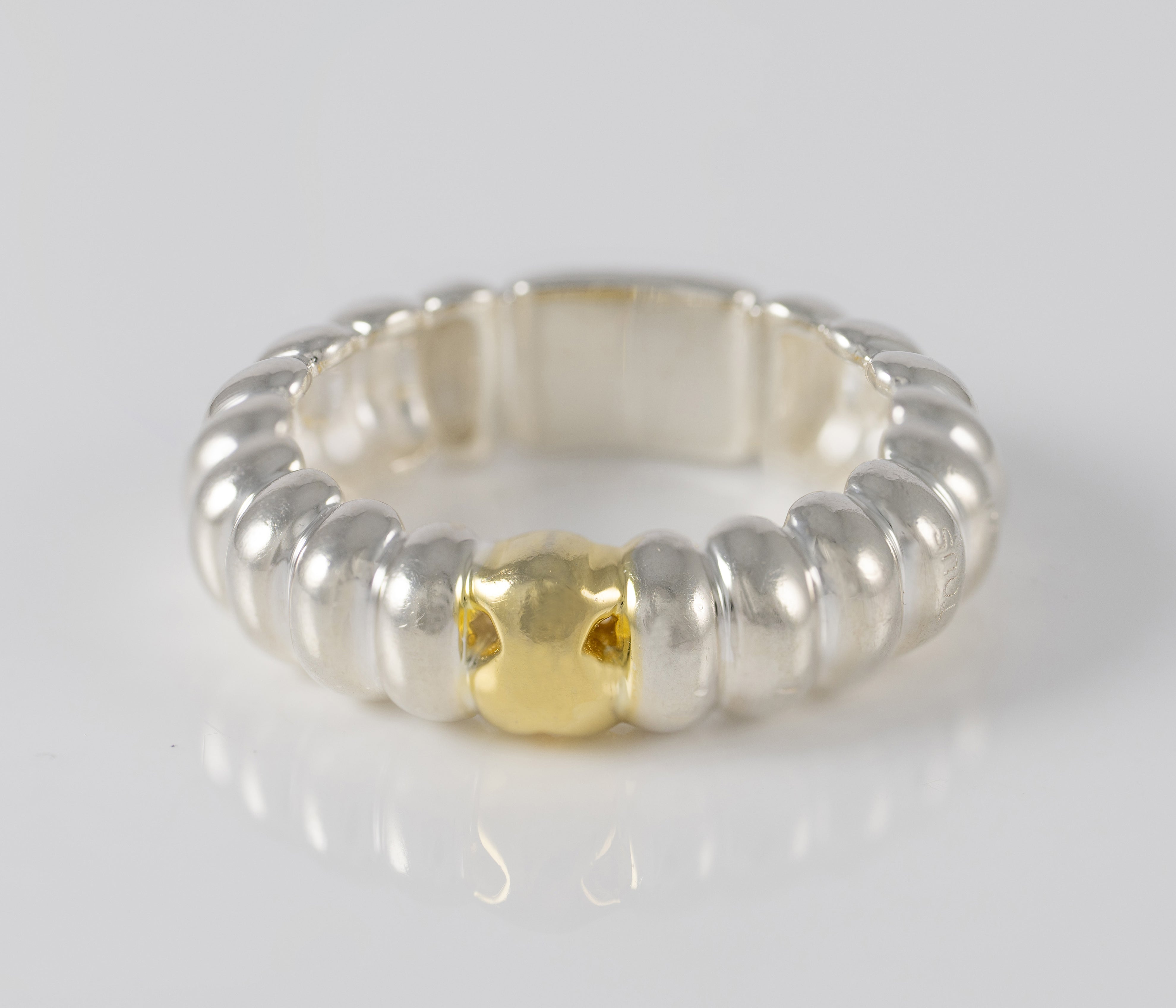 Anillo Tous en plata 925 Bicolor Virtual Garden