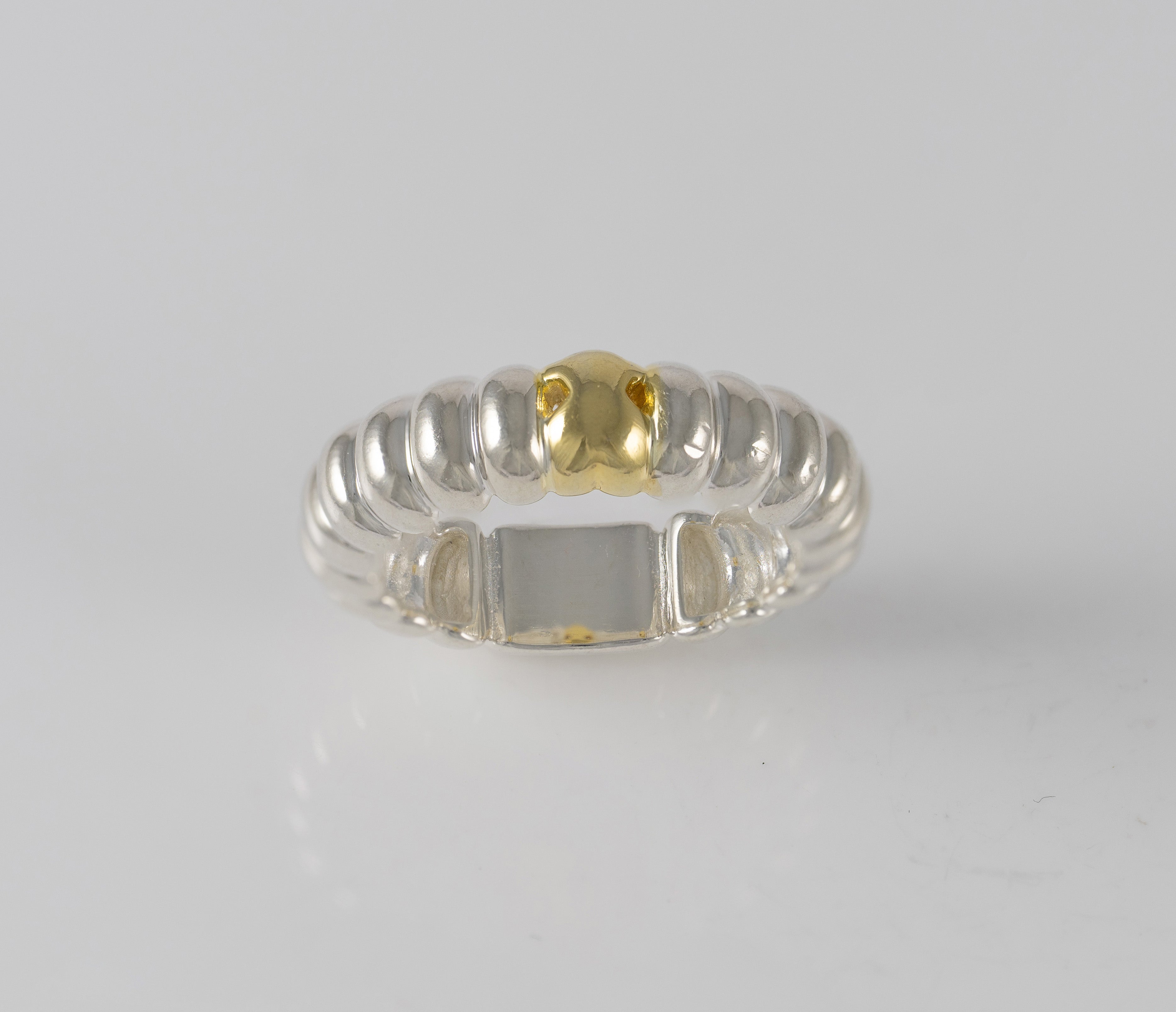 Anillo Tous en plata 925 Bicolor Virtual Garden