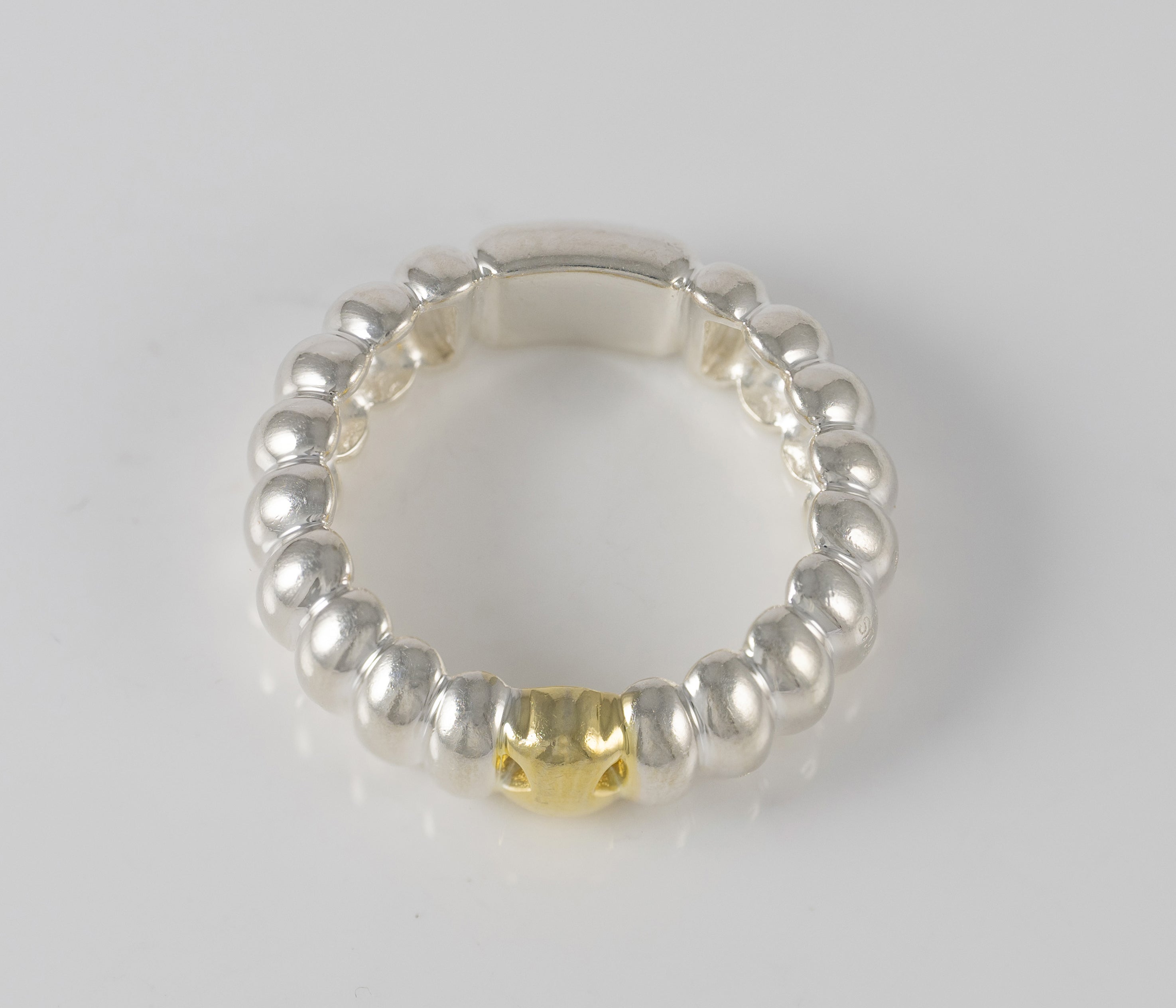 Anillo Tous en plata 925 Bicolor Virtual Garden