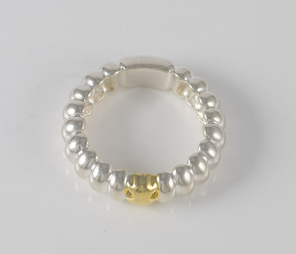 Anillo Tous en plata 925 Bicolor Virtual Garden