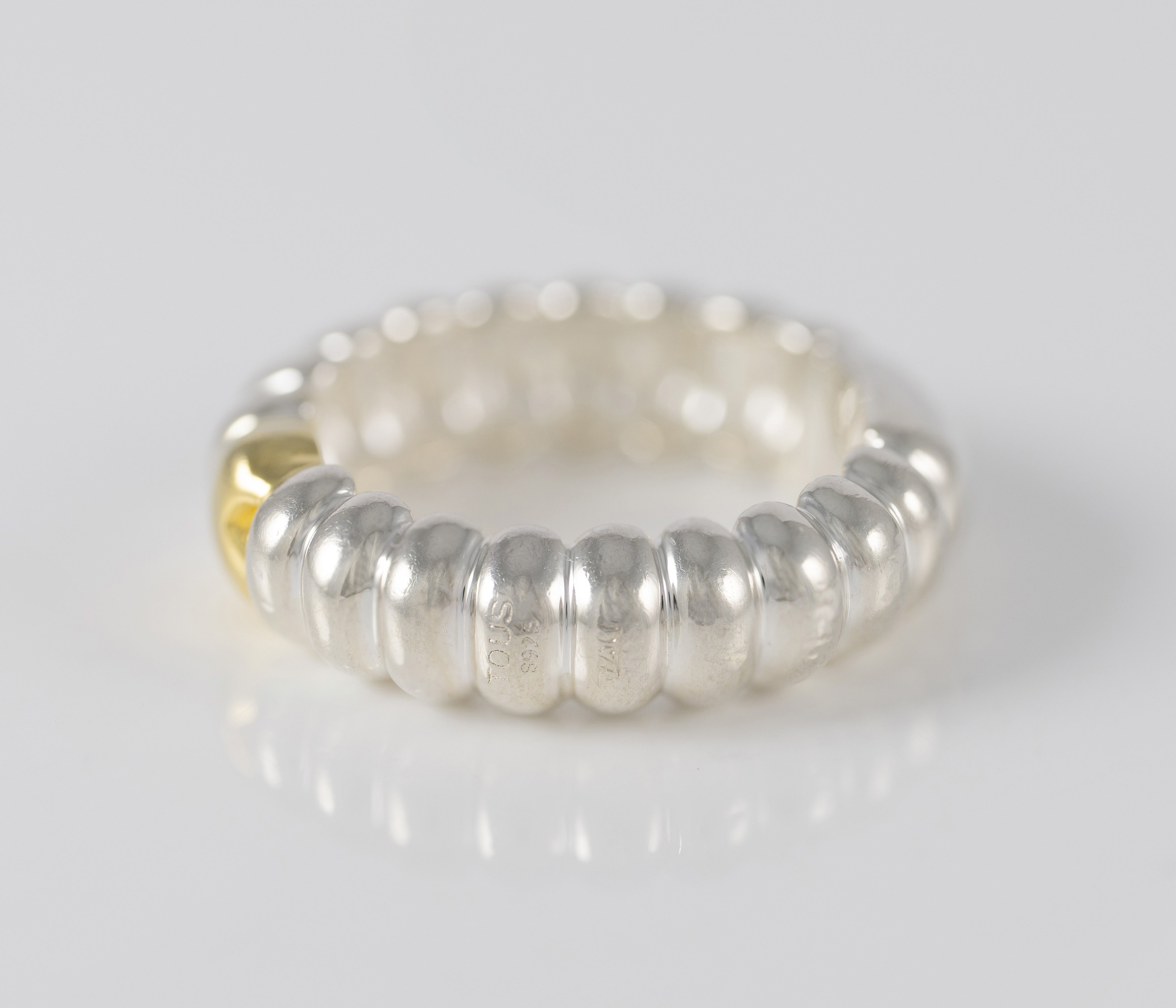 Anillo Tous en plata 925 Bicolor Virtual Garden