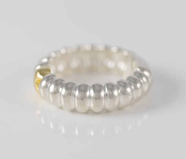 Anillo Tous en plata 925 Bicolor Virtual Garden