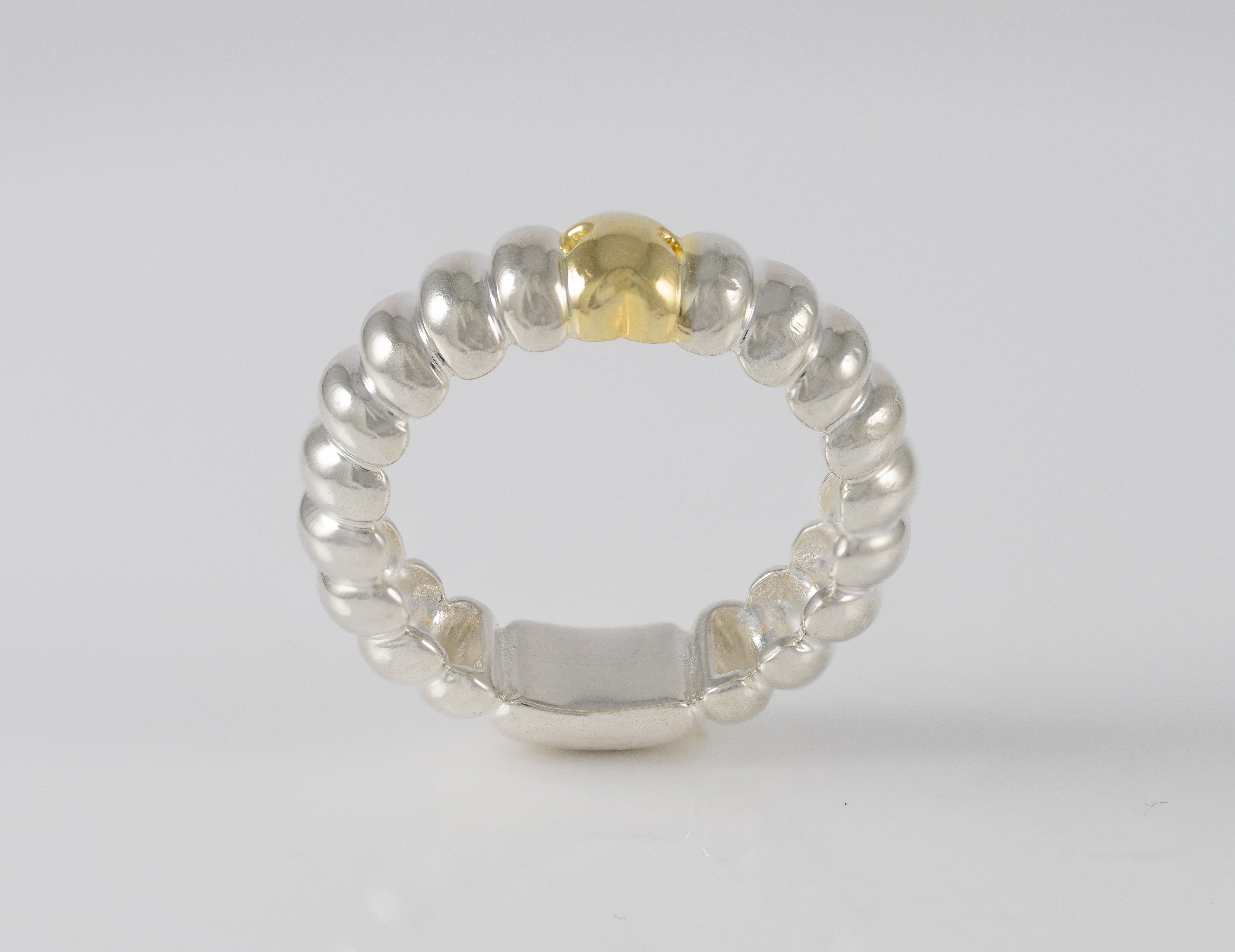 Anillo Tous en plata 925 Bicolor Virtual Garden