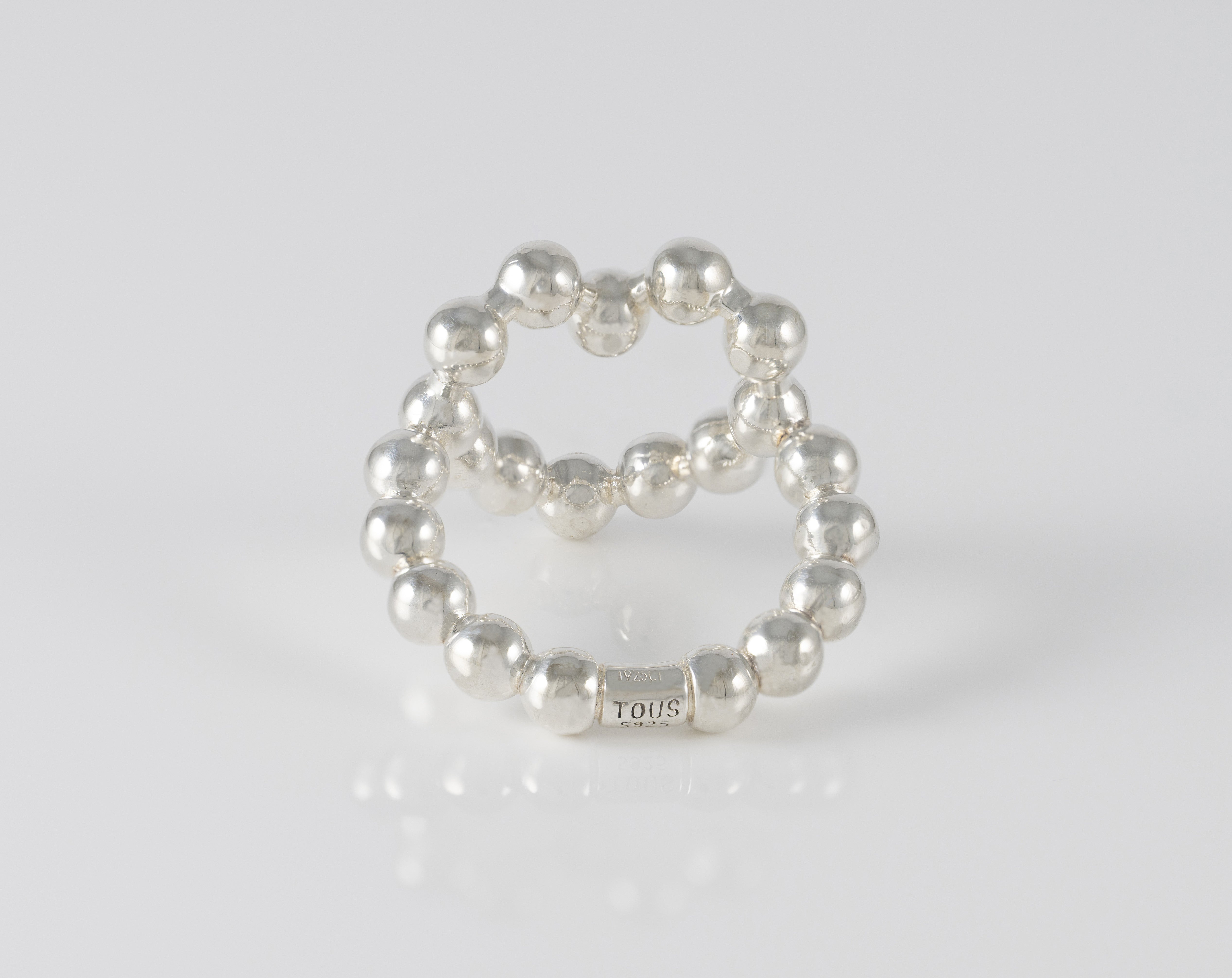 Anillo Tous de plata 925 corazón Sugar Party