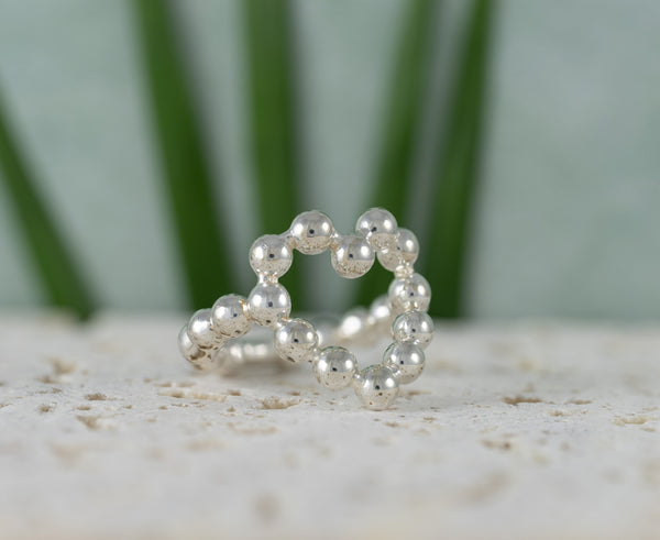 Anillo Tous de plata 925 corazón Sugar Party