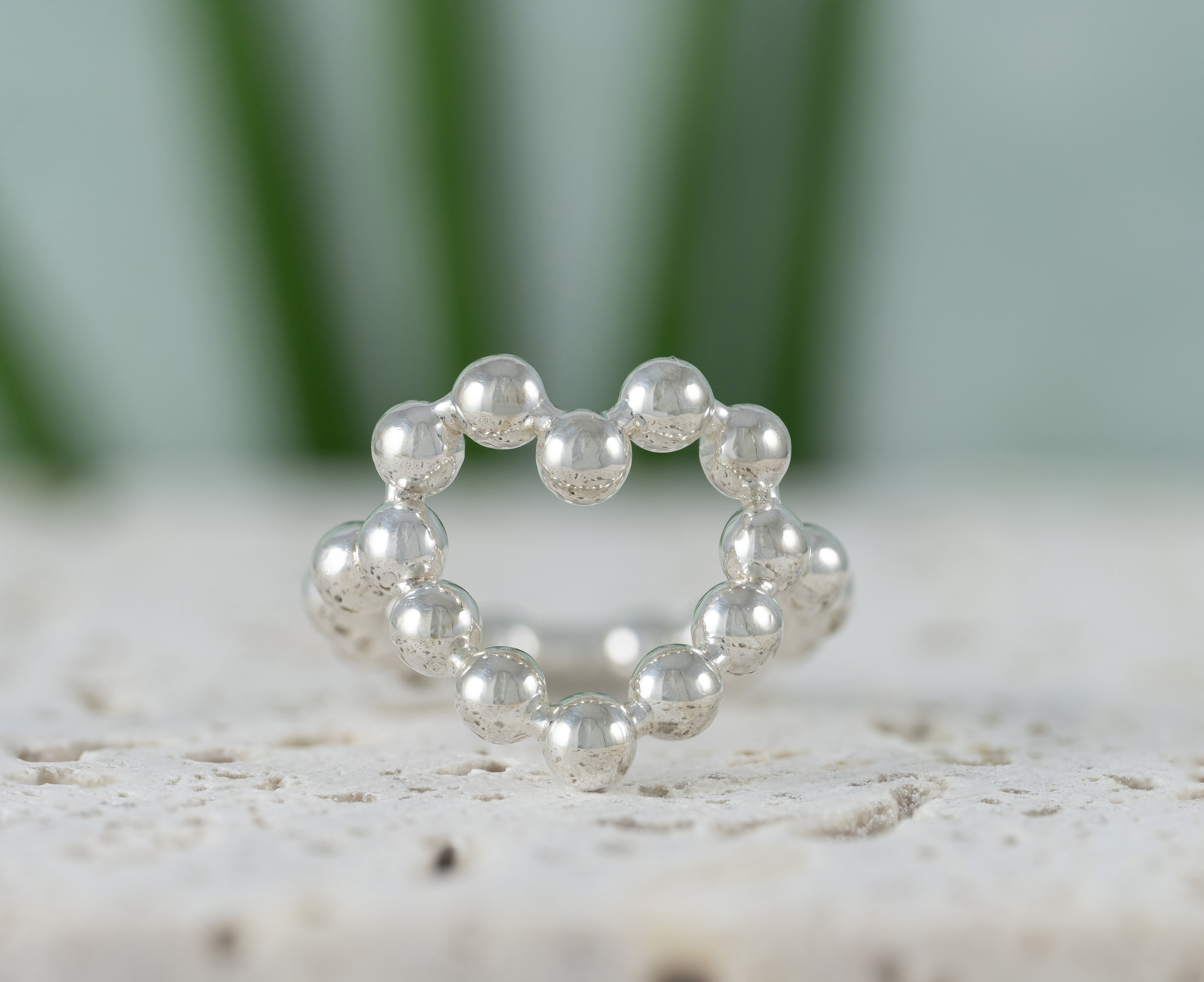 Anillo Tous de plata 925 corazón Sugar Party