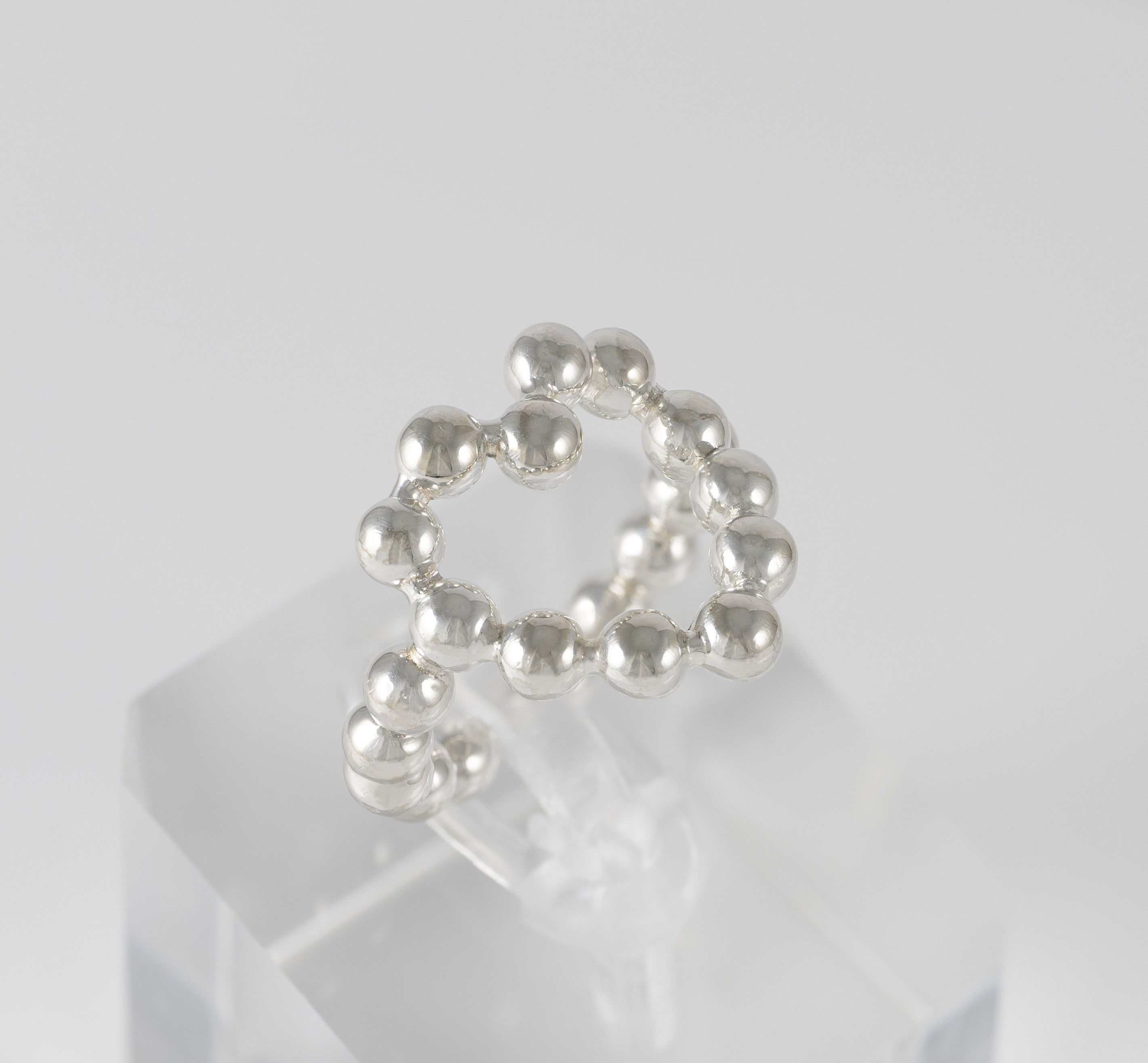 Anillo Tous de plata 925 corazón Sugar Party