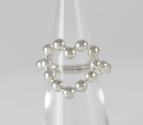 Anillo Tous de plata 925 corazón Sugar Party