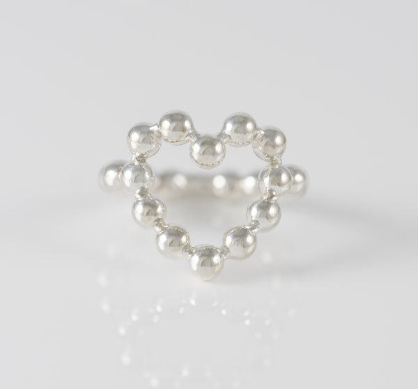 Anillo Tous de plata 925 corazón Sugar Party