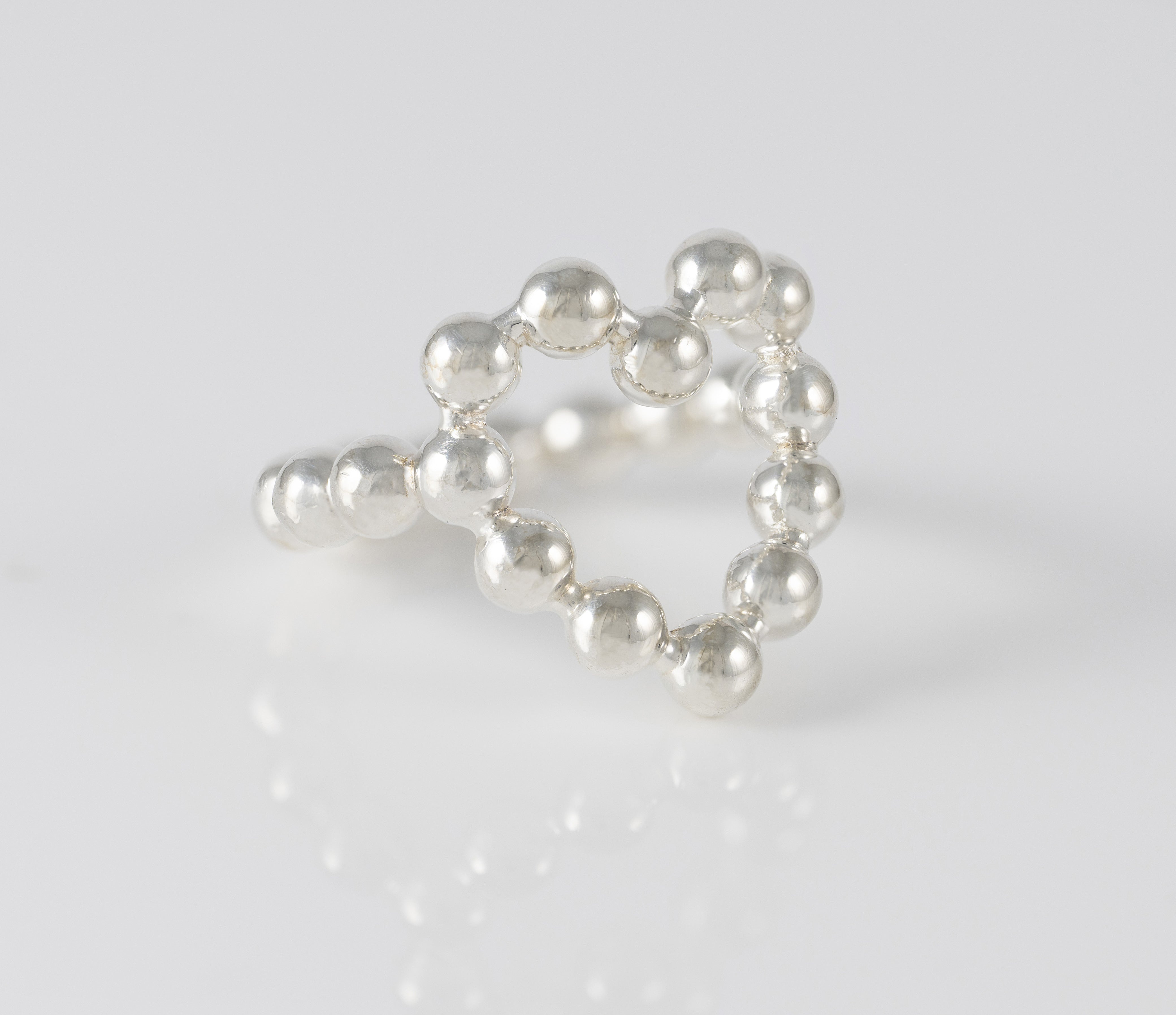 Anillo Tous de plata 925 corazón Sugar Party