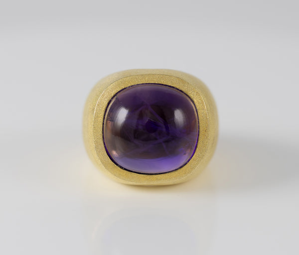 Anillo Tous Plata Vermeil y Amatista Nattfall