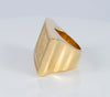 Anillo billete 500 de oro 18k 750