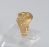 Anillo herradura caballo de oro 18k 750