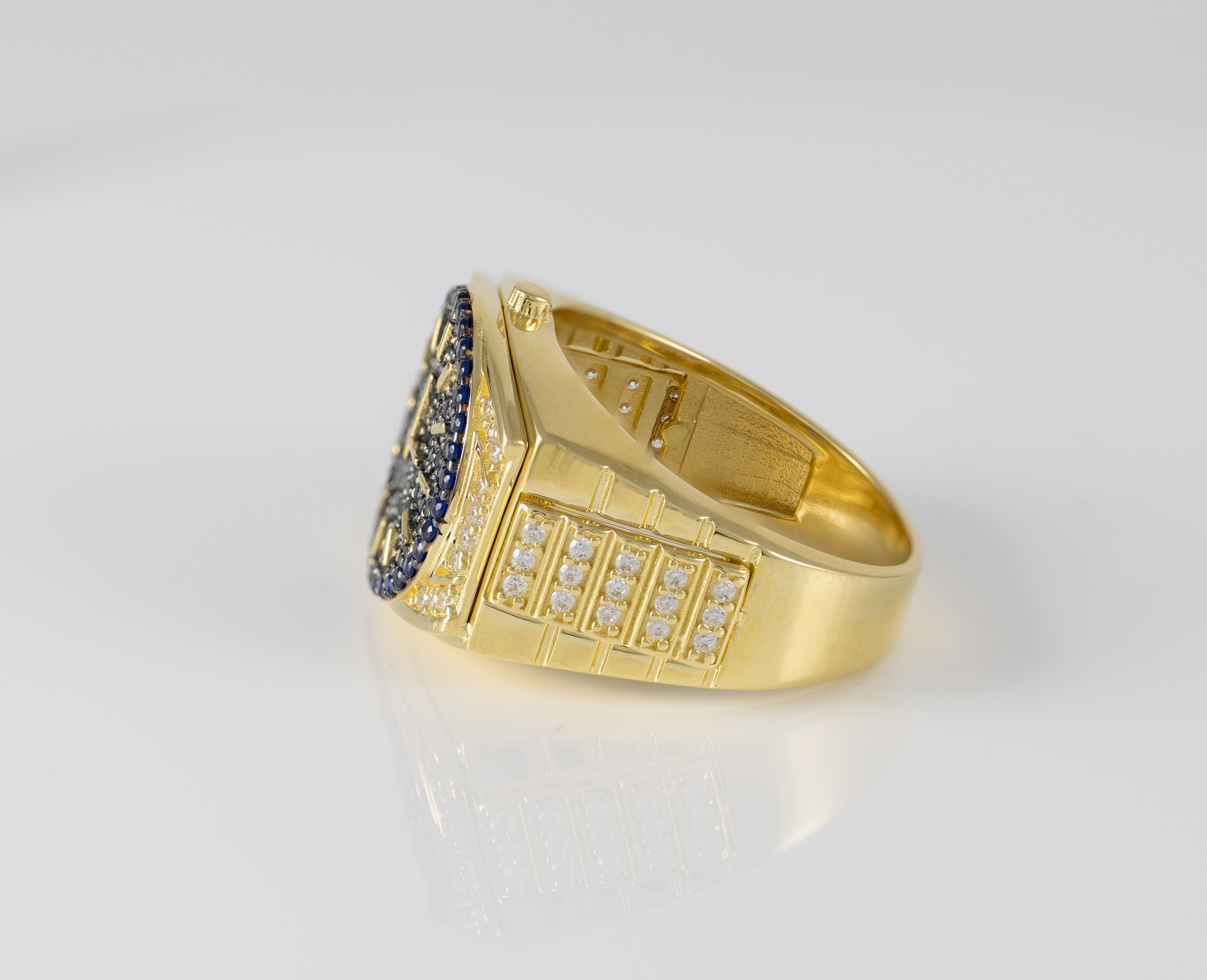 Anillo oro 18k 750