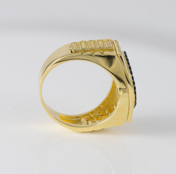 Anillo oro 18k 750