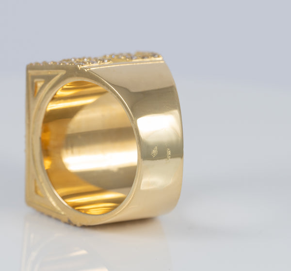 Anillo de oro 18k 750