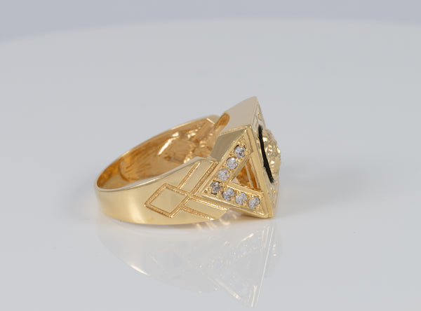 Anillo de oro 18k 750