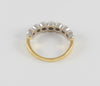 Anillo en oro blanco y amarillo 18k con brillantes
