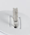Anillo en oro blanco 18k con brillantes 1 ct