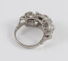 Anillo en oro blanco 18k y brillantes