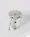 Anillo en oro blanco 18k con brillantes 1.20 ct