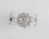 Anillo en oro blanco 18k con brillantes 1.20 ct