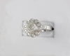 Anillo en oro blanco 18k con brillantes 1.20 ct